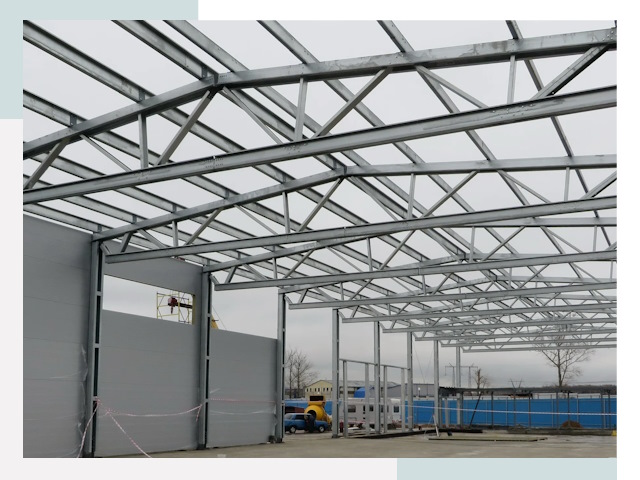 Строительство складов в Сальск от 610 руб. за м²