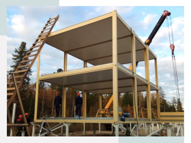 Строительство модульных здания Сальск