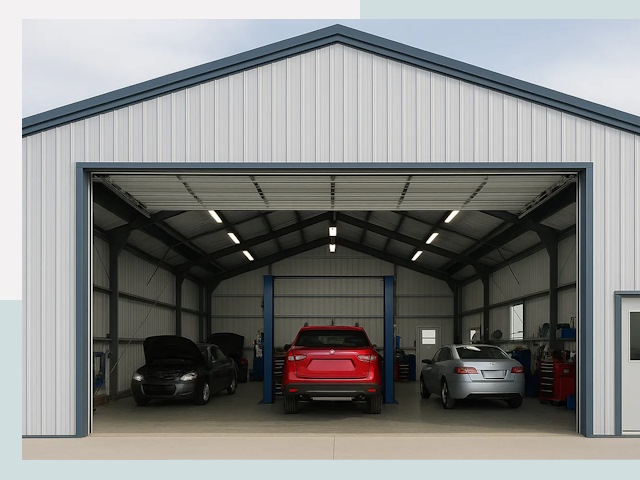 Ангары из сэндвич панелей от 610 руб. в Сальск