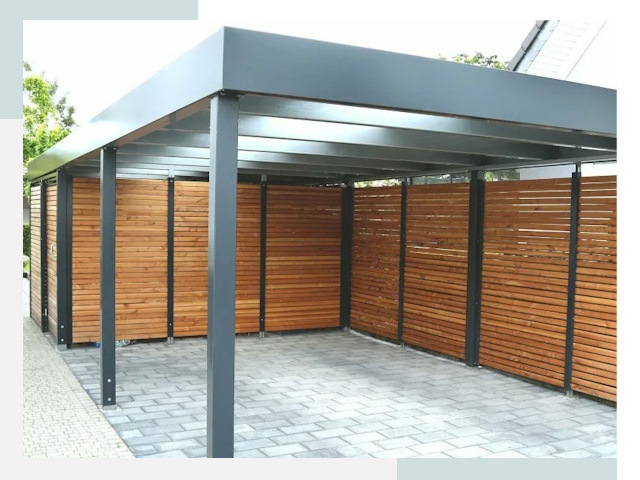 Навесы для парковки в Сальске