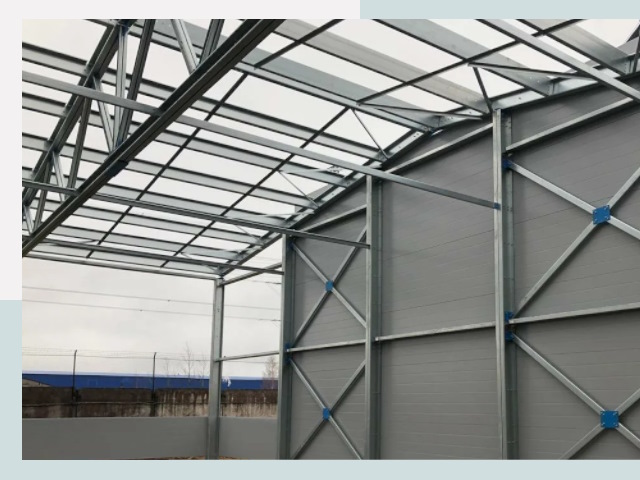 Каркасные ангары от СтальСтрой-Слс по цене от 610 руб.