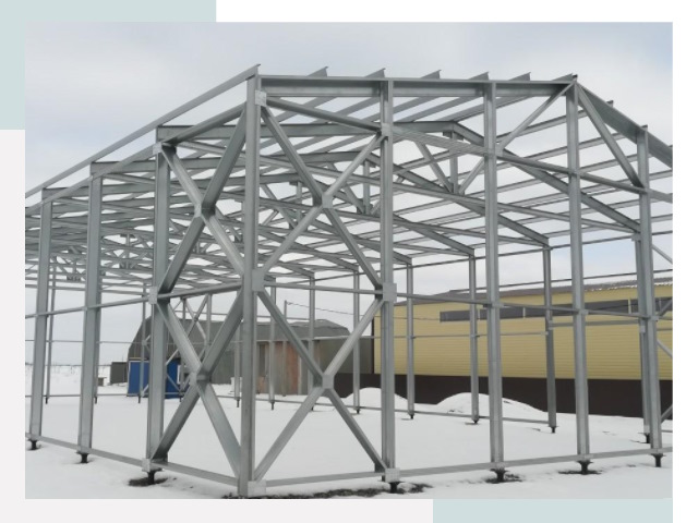 Каркасные ангары в Сальске