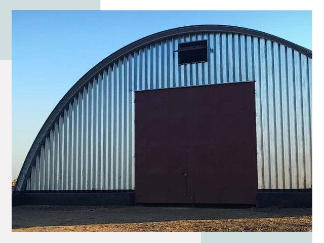 Бескаркасные ангары в Сальске