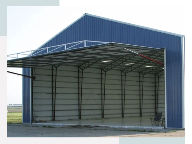 Прямо стенные ангары в Сальске