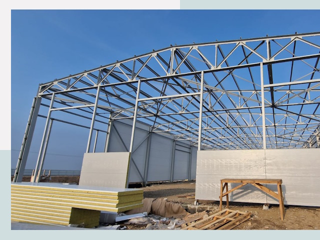 Утепленные ангары в Сальск от 610 руб. за м²