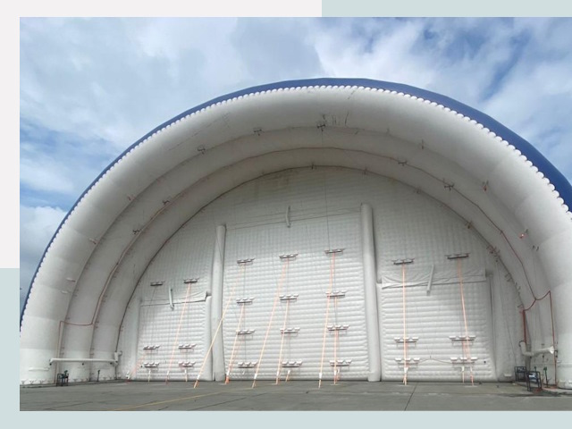 Пневмокаркасные ангары от СтальСтрой-Слс по цене от 610 руб.