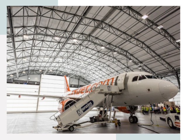 Авиационные ангары в Сальске