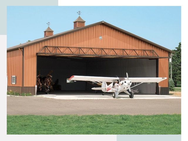 Ангары для самолетов в Сальске