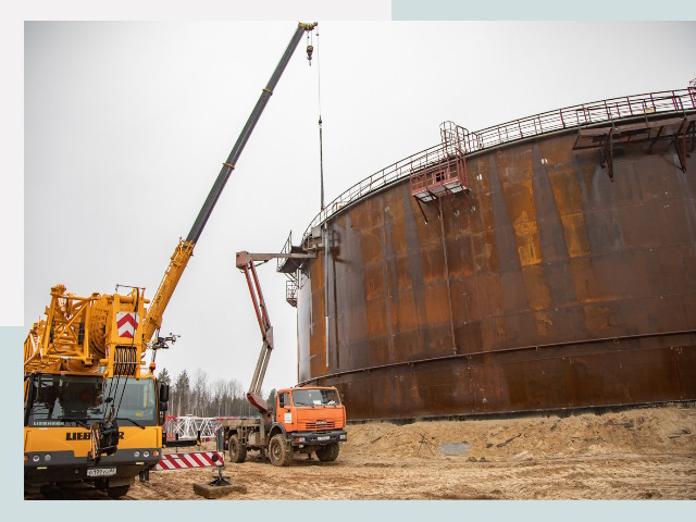 Монтаж резервуаров в Сальске от 610 руб. за м³