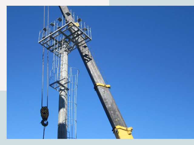 Монтаж осветительных мачт в Сальск от 610 руб.