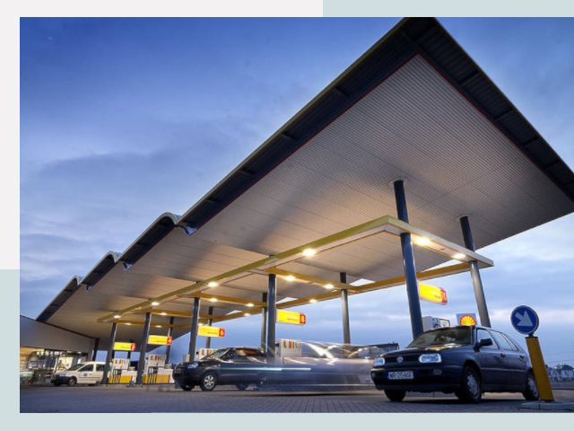 Навесы для АЗС в Сальск от 610 руб. - Защита и комфорт
