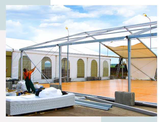 Быстро сборные шатры в Сальске