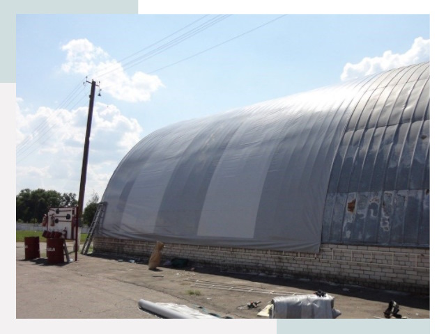 Ремонт ангаров в Сальске