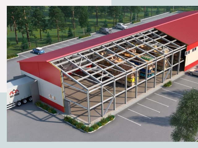 Проектирование ангаров в Сальске от 610 руб.