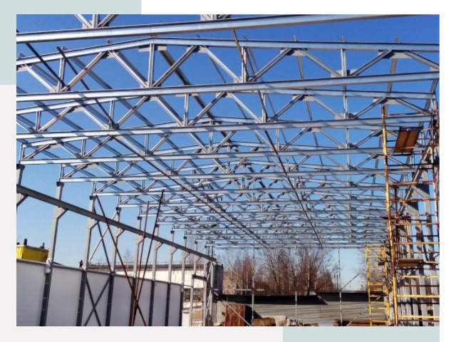 Металлокаркасы для складов в Сальске